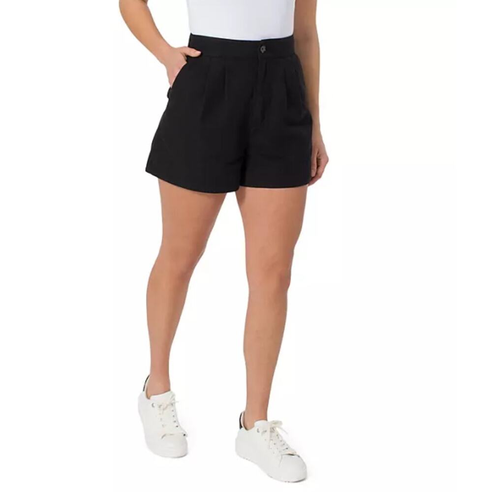 Joie Women's Pleated Short Black Size Large New with Tags - Picture 4 of 8